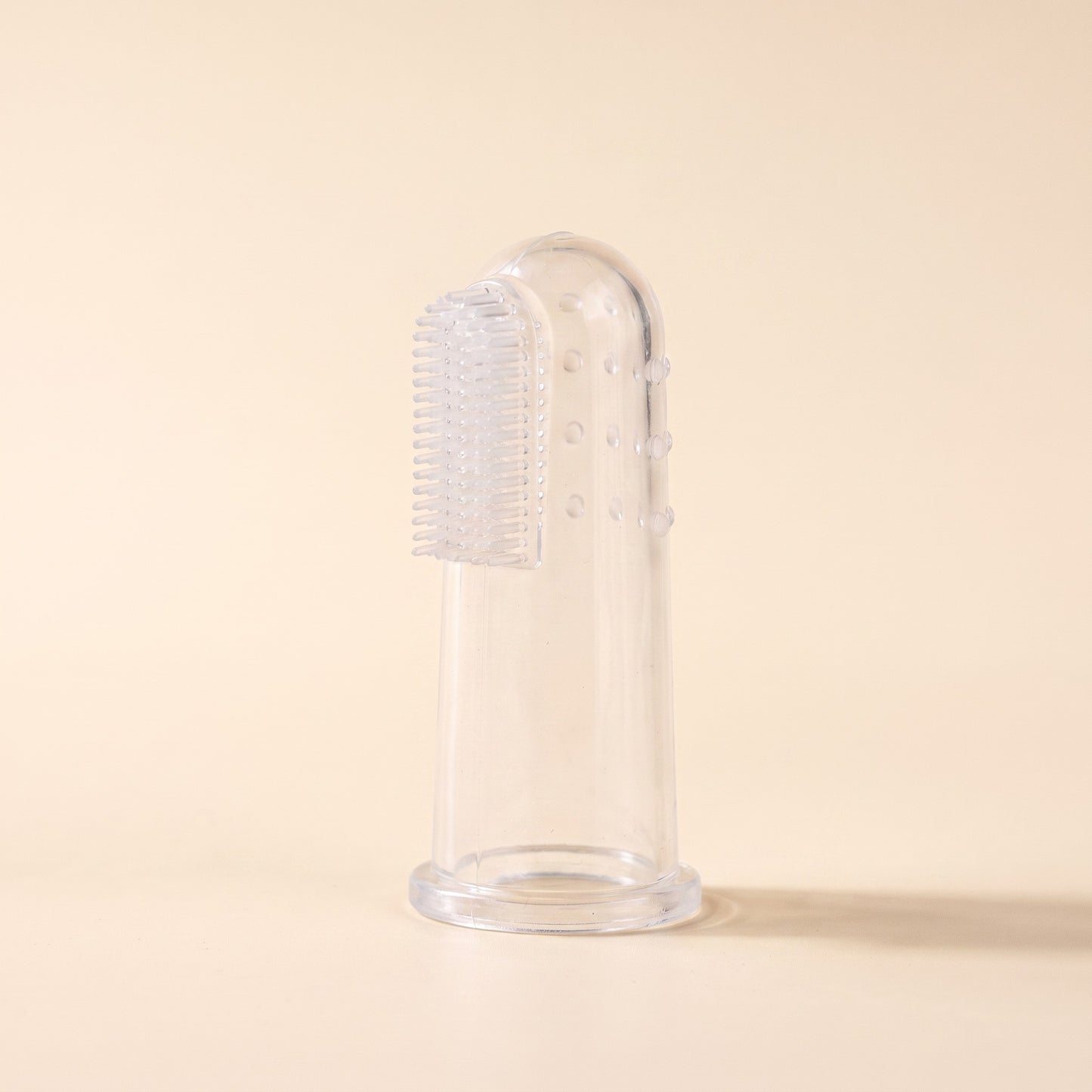 Clear Silicone Finger Toothbrush - brush-only