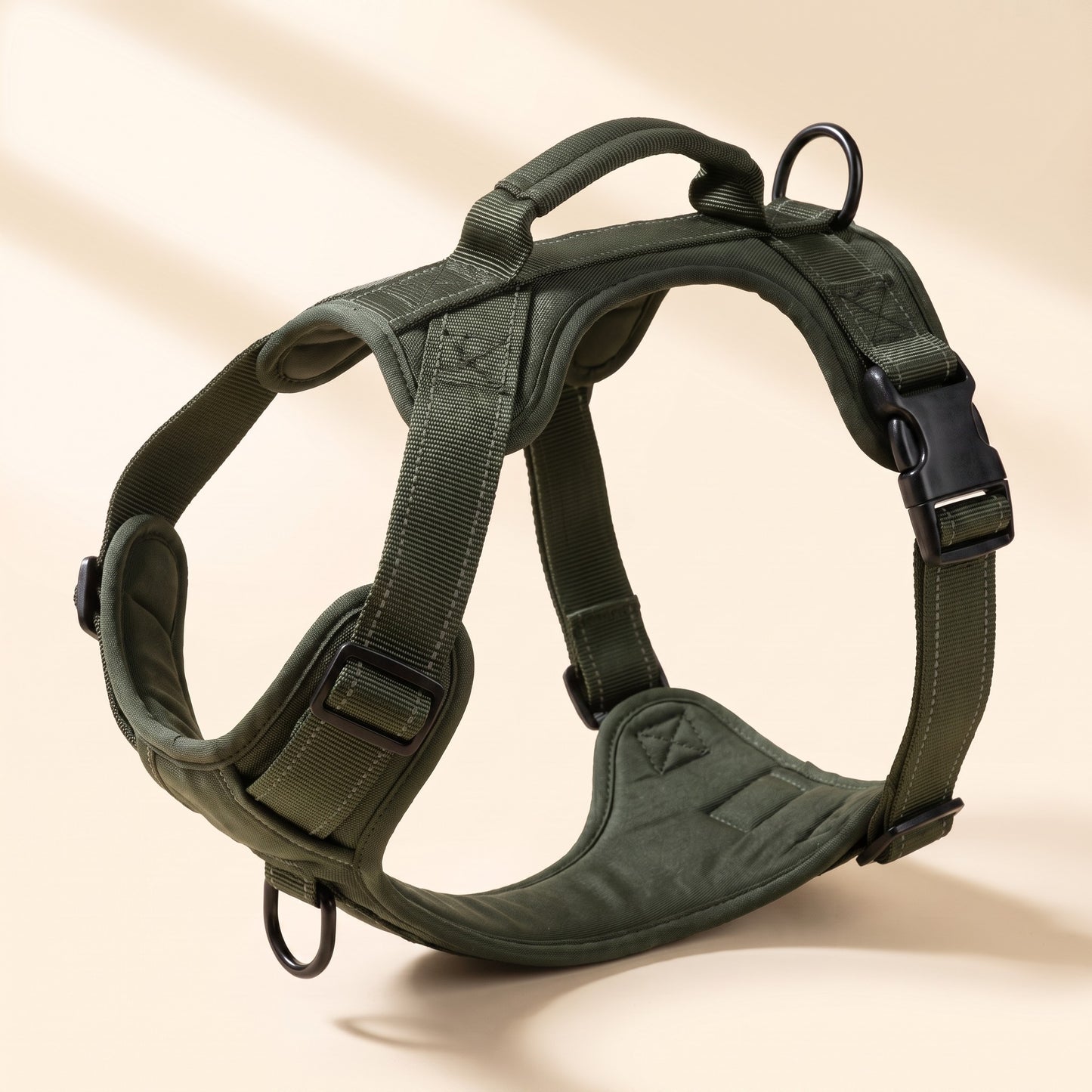 Tactical No-Pull Harness for Large Dogs in Green