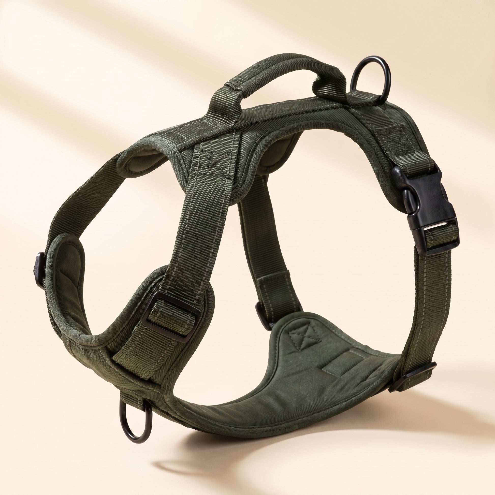 Tactical No-Pull Harness for Large Dogs in Green