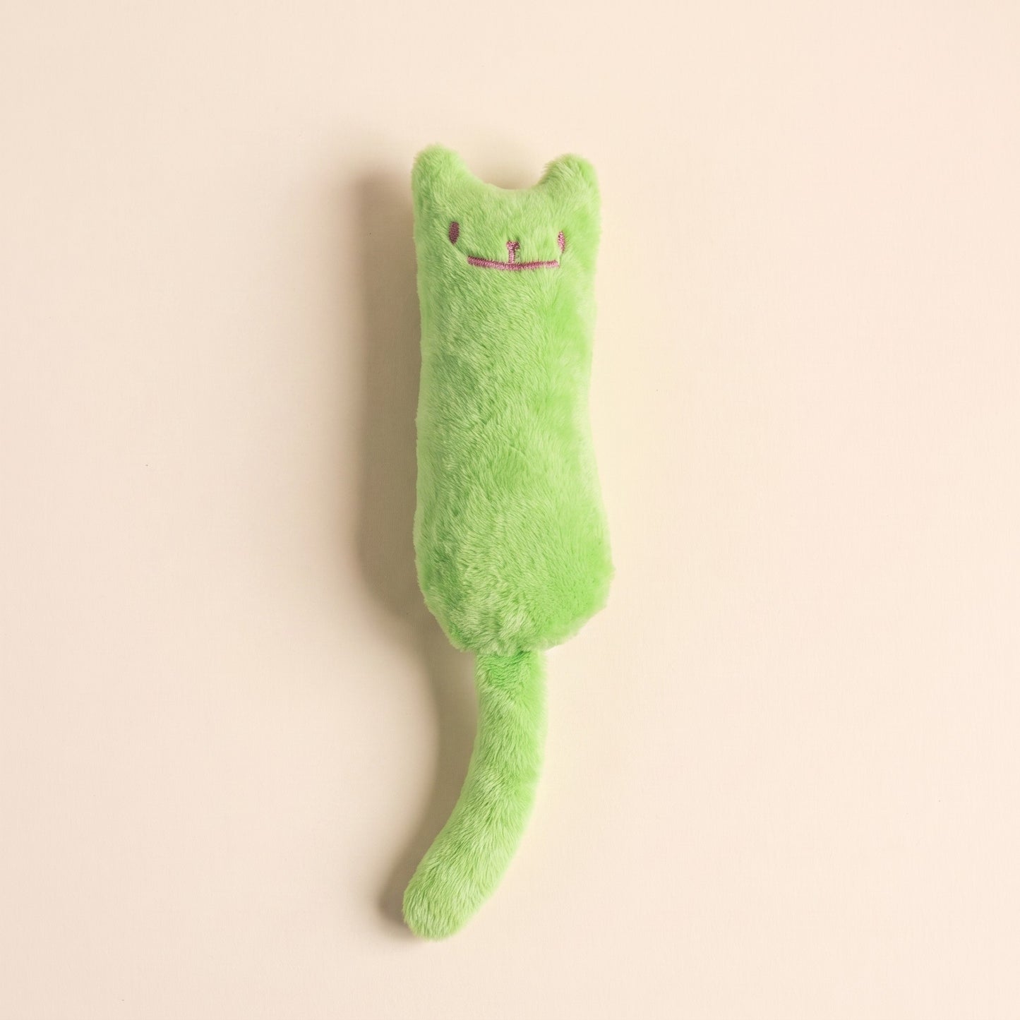 Plush Catnip Kicker Cat Toys - green