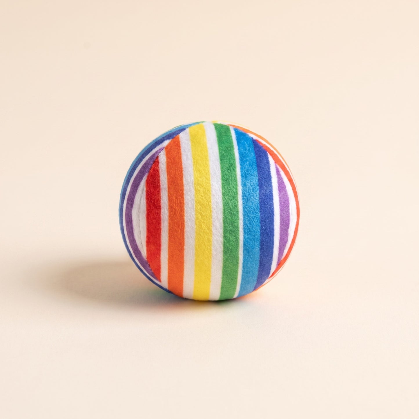 Plush Catnip Kicker Cat Toys - rainbow-ball