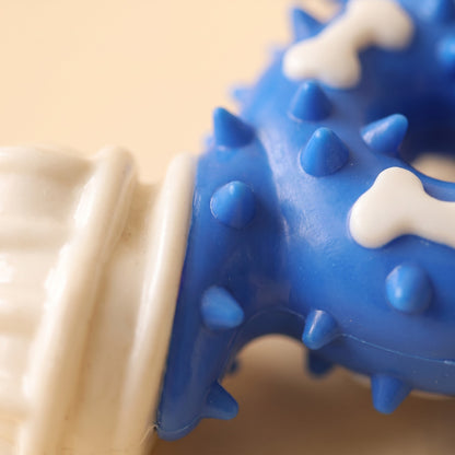 TPR-Coated Nylon Bone Chew Toy, close-up detail