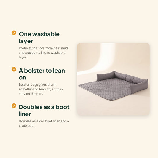Waterproof Quilted Sofa and Car Pad, key benefits