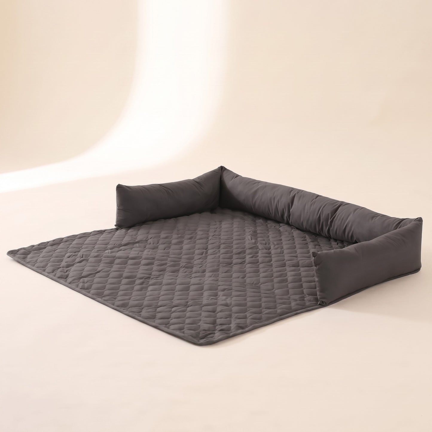 Waterproof Quilted Sofa and Car Pad - darkgrey