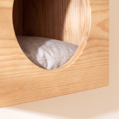 Wall Cat Climbing Set with Tunnel, Cat House A, close-up detail
