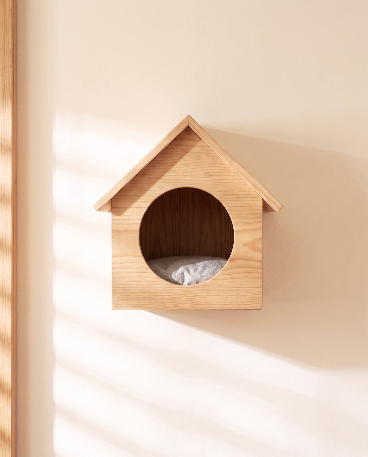 Wall Cat Climbing Set with Tunnel, Cat House A