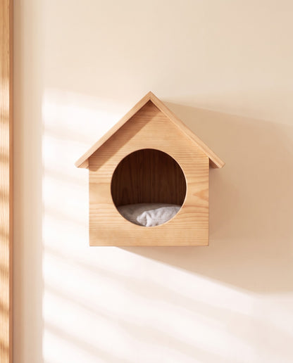 Wall Cat Climbing Set with Tunnel, Cat House A