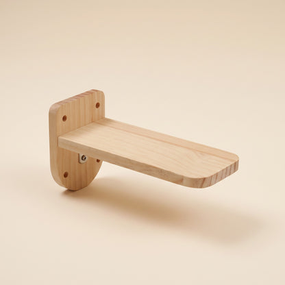 Wooden Cat Wall Shelves and Hammock, Wall Step