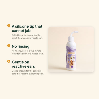 Gentle Ear Cleaning Solution, 118ml, key benefits