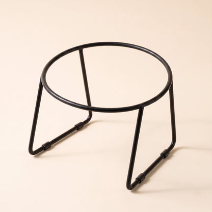 Raised 15 Degree Stainless Steel Cat Bowl - holder-only