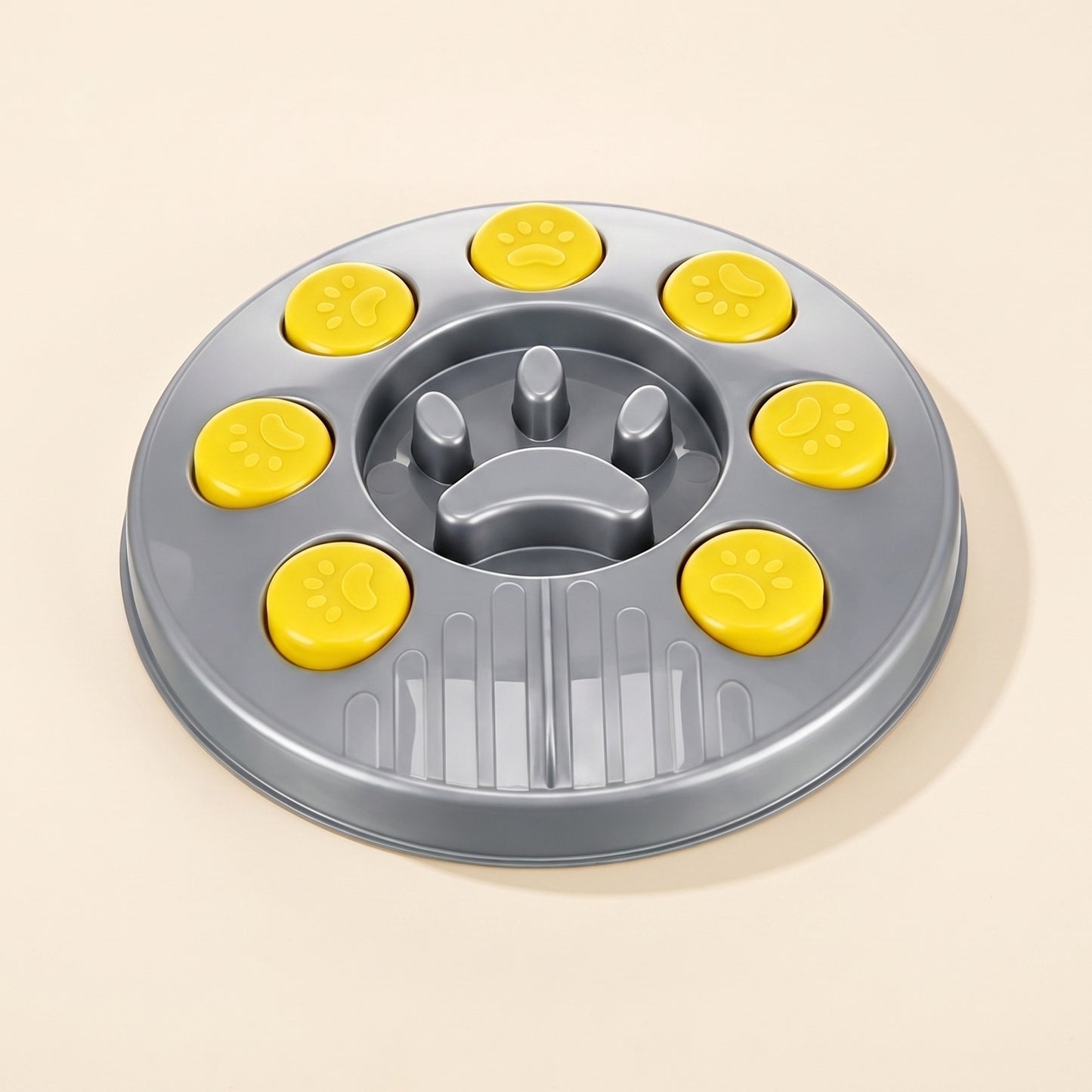 Interactive Slow Feeder Puzzle Bowl, fam paw slider