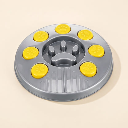 Interactive Slow Feeder Puzzle Bowl, fam paw slider