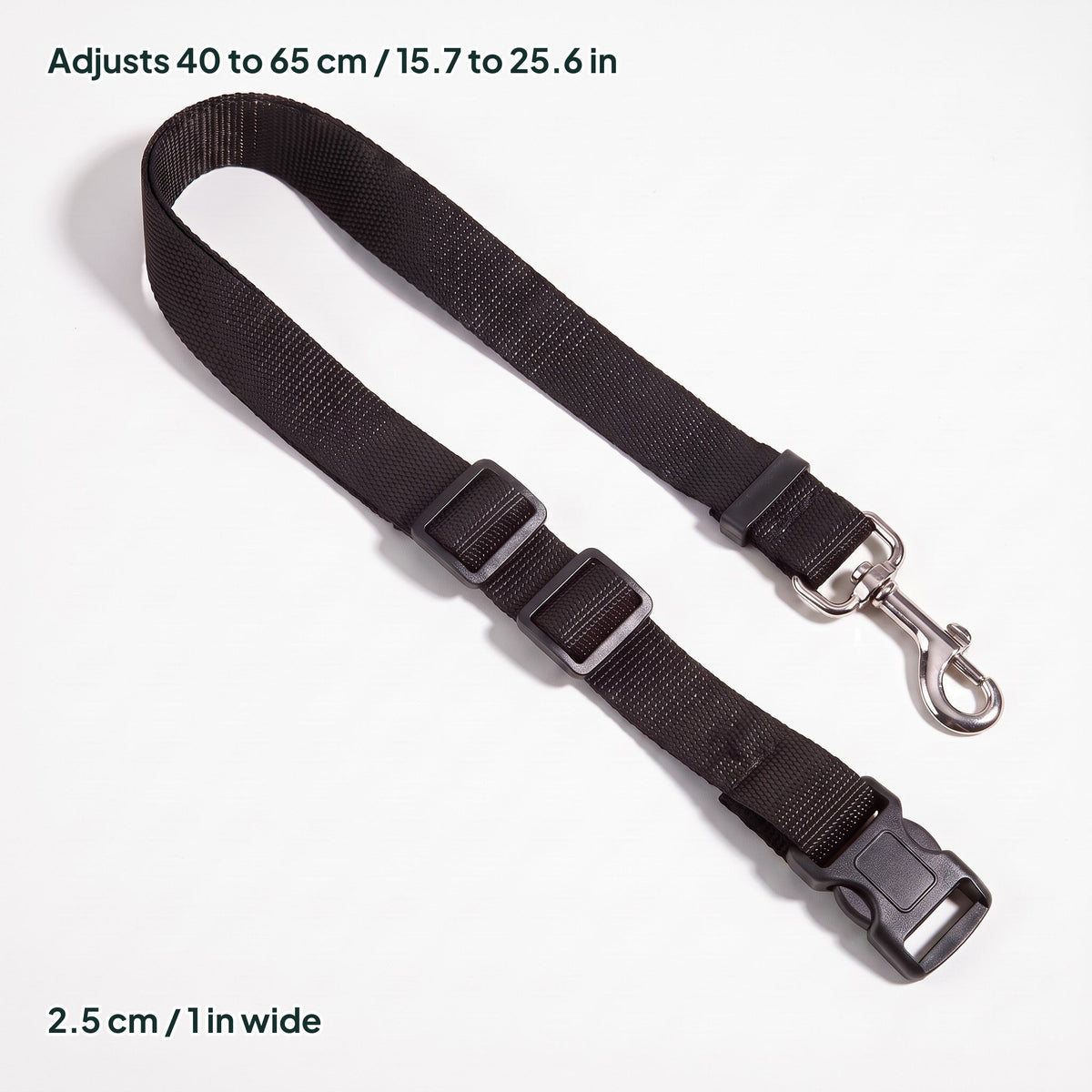 Car Seat Belt Tether, dimensions