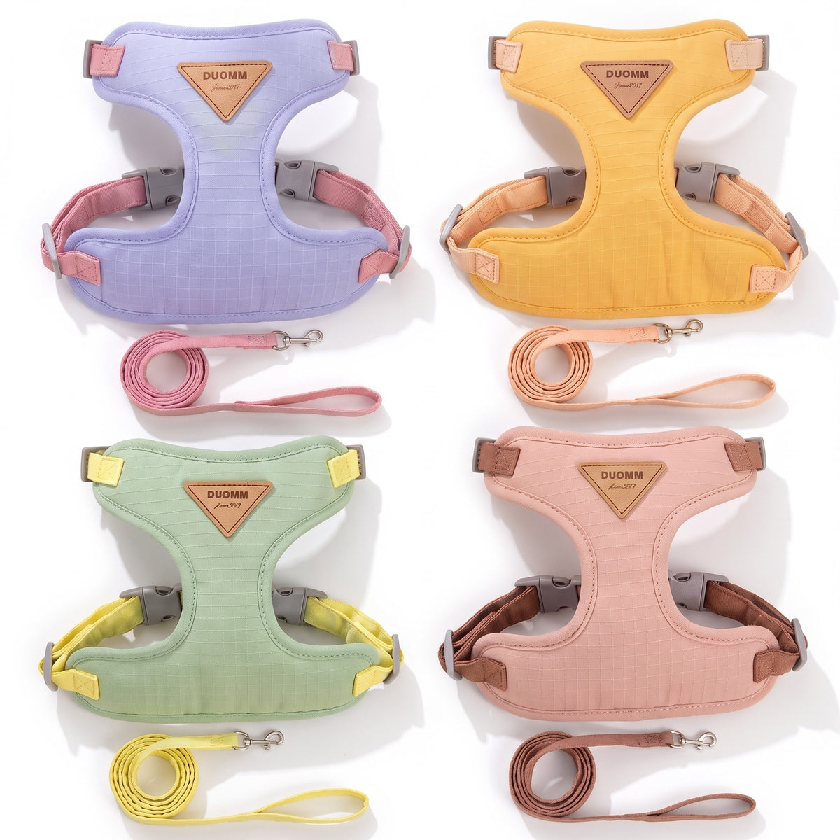 Adjustable Cat and Puppy Harness Set