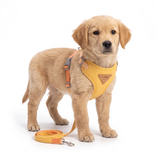 Adjustable Cat and Puppy Harness Set