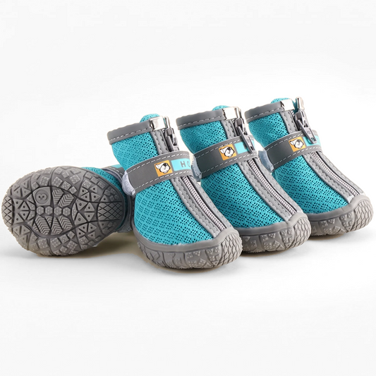 Mesh Dog Shoes, Set of 4