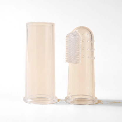 Clear Silicone Finger Toothbrush