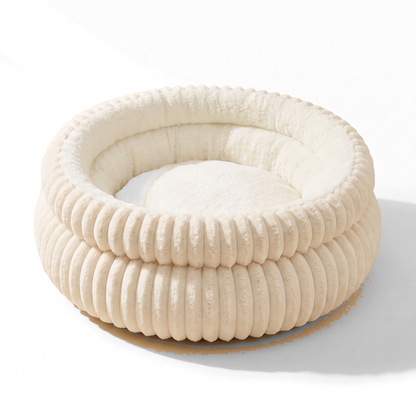 Corduroy Donut Bed