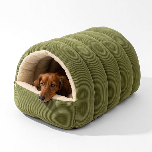 Corduroy Tunnel Cave Bed