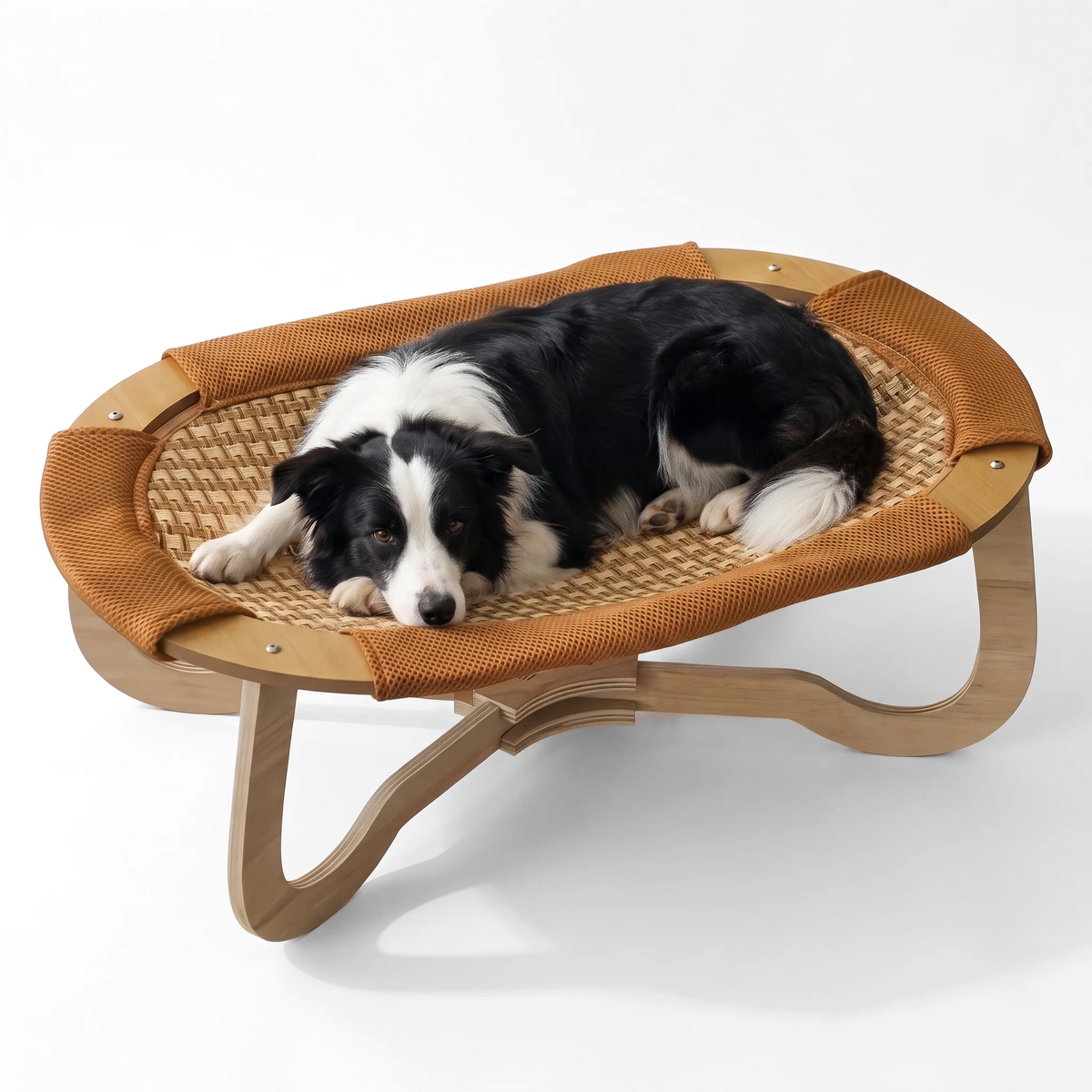 Elevated Woven Cooling Bed