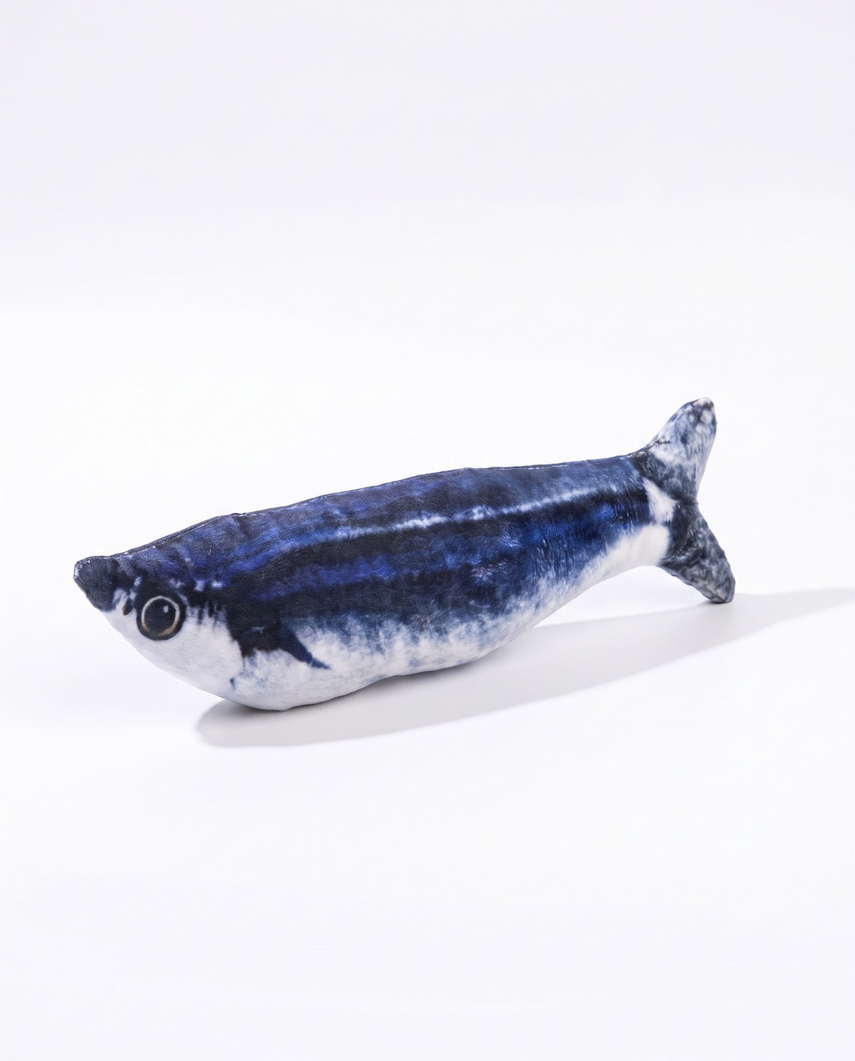 Flopping Fish Cat Toy, Rechargeable and Tap-Activated, styled in a home setting