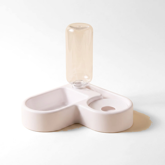 Gravity Water and Food Bowl Set