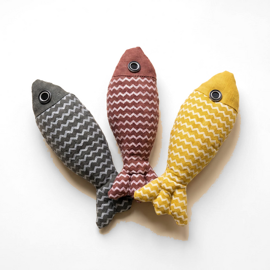 Hemp Catnip Fish Kicker Toy