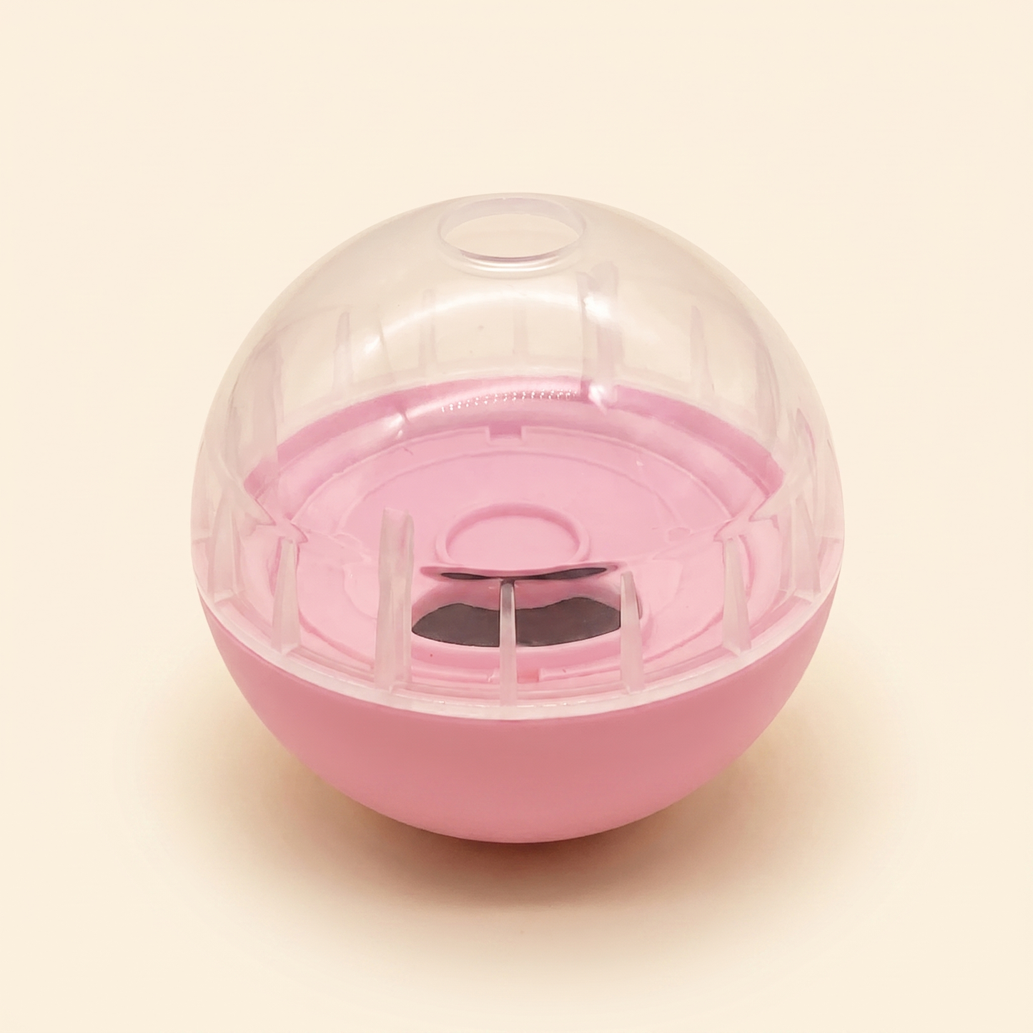 IQ Treat Ball and Slow Feeder for Dogs in Pink
