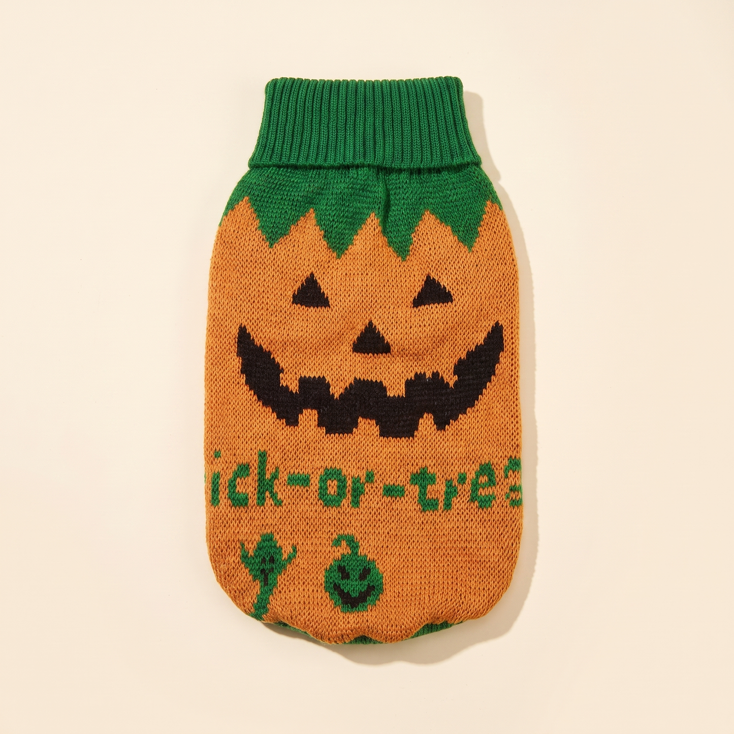 Knitted Christmas Jumper for Dogs and Cats in Pumpkin