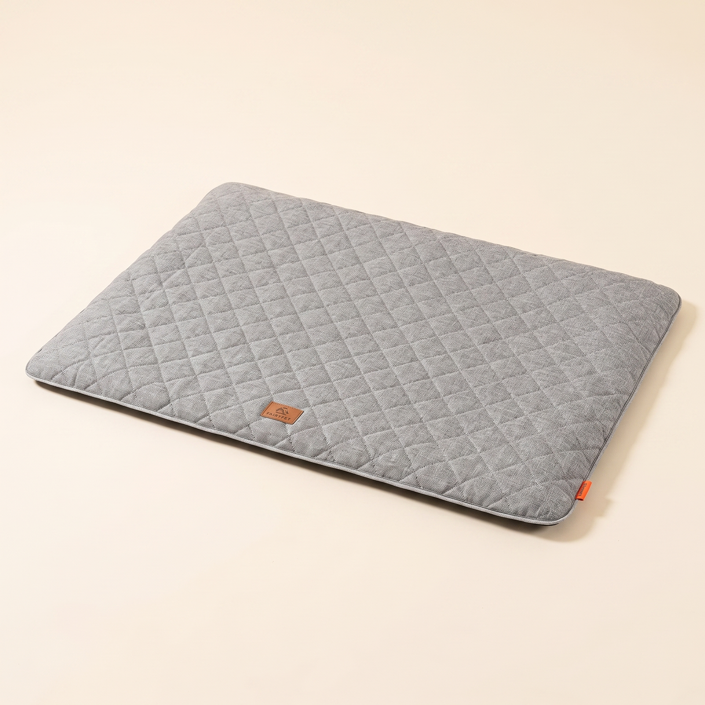 Breathable Washable Crate Mat - light grey
