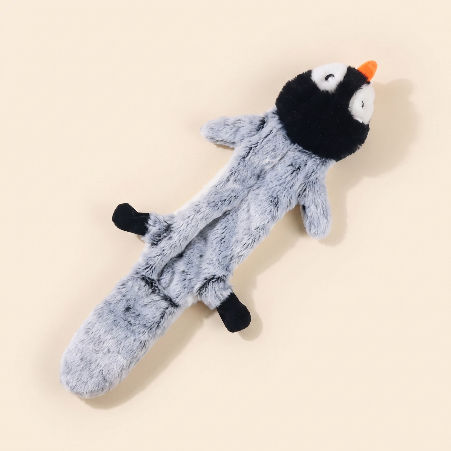 No-Stuffing Animal Squeaky Dog Toys - penguin