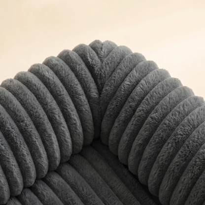 Calming Orthopedic Bolster Bed, close-up detail