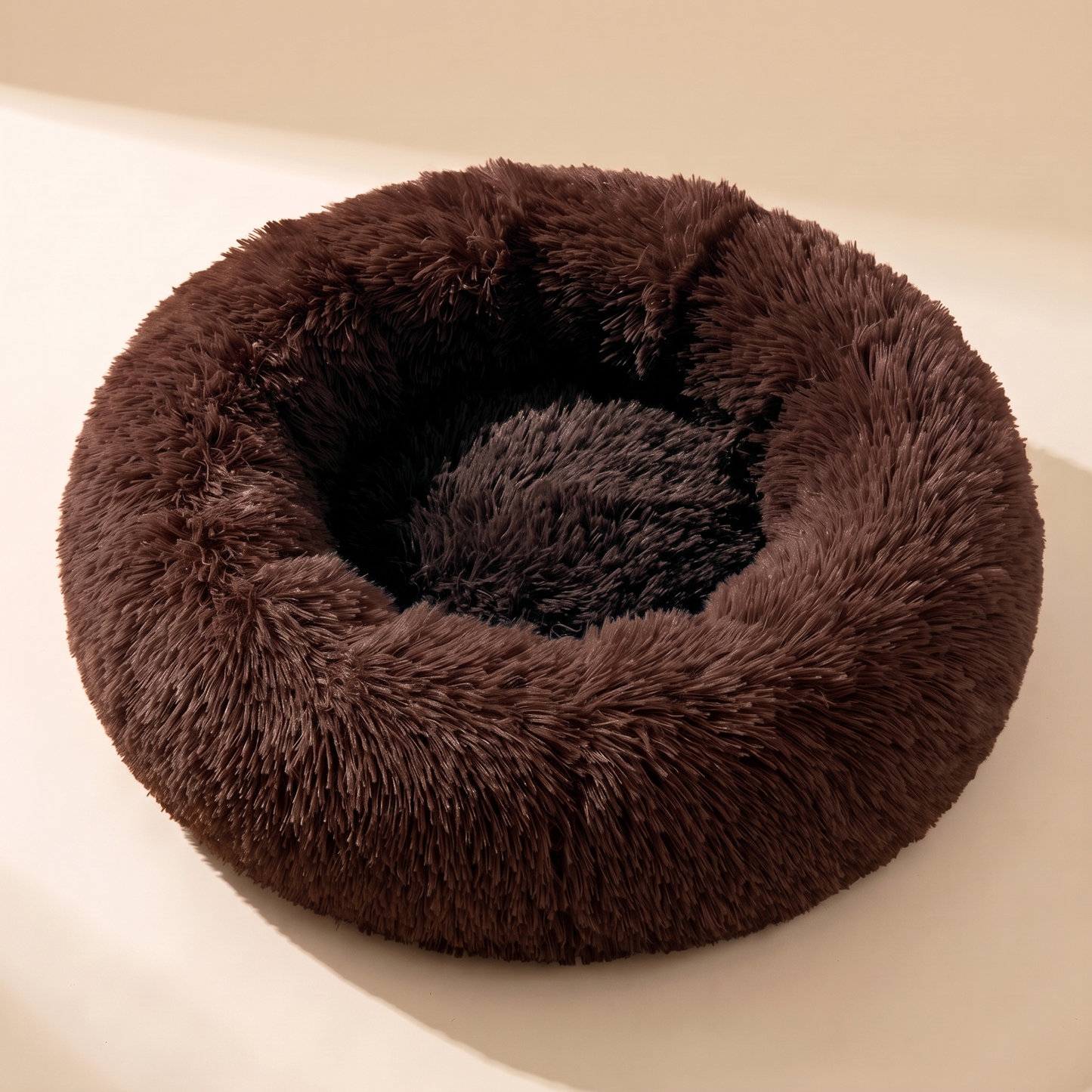 Round Donut Cuddler Bed - h