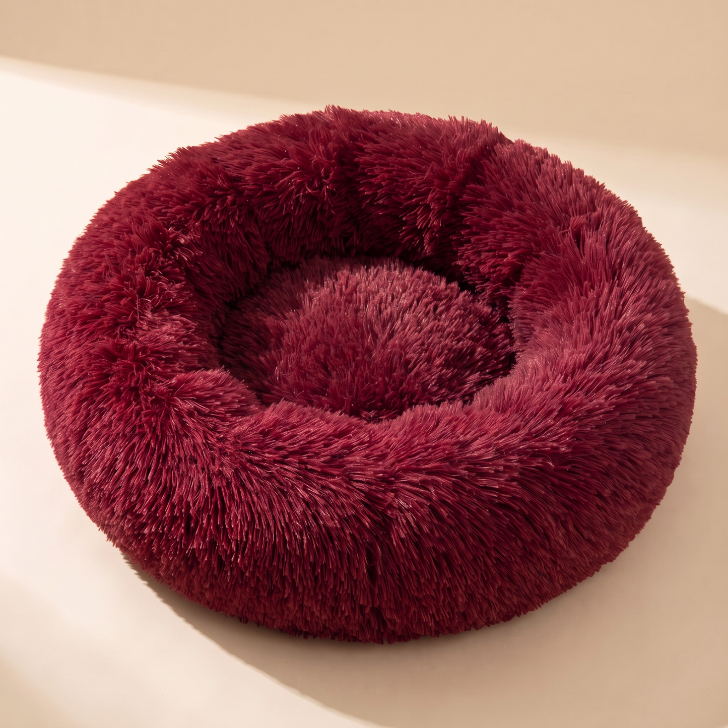 Round Donut Cuddler Bed - n