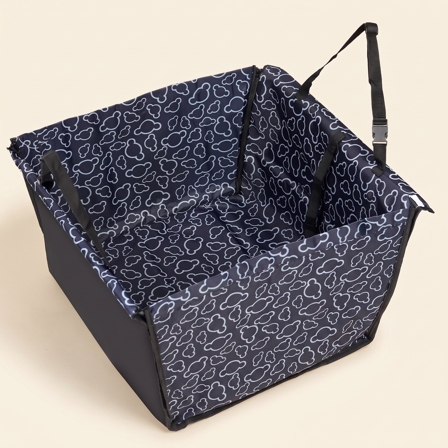Waterproof Car Seat Hammock for Dogs - navy