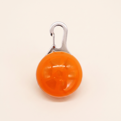 LED Collar Light Pendant, 3 Modes in Orange