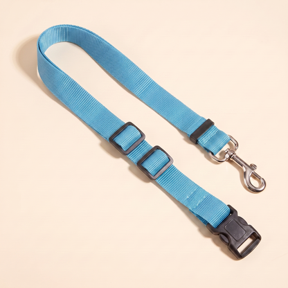 Adjustable Car Seat Belt Tether - sky blue