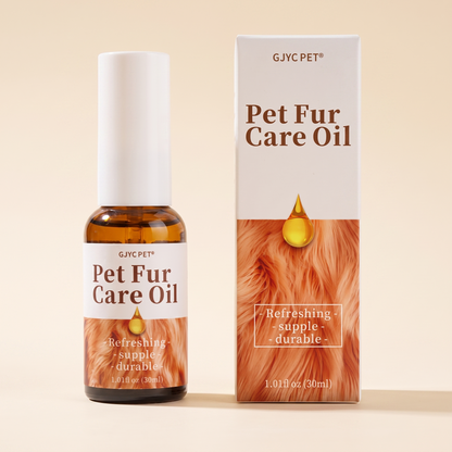 Pet Hair Care Oil Spray, Coconut - Fur Care Oil, 30 ml Amber