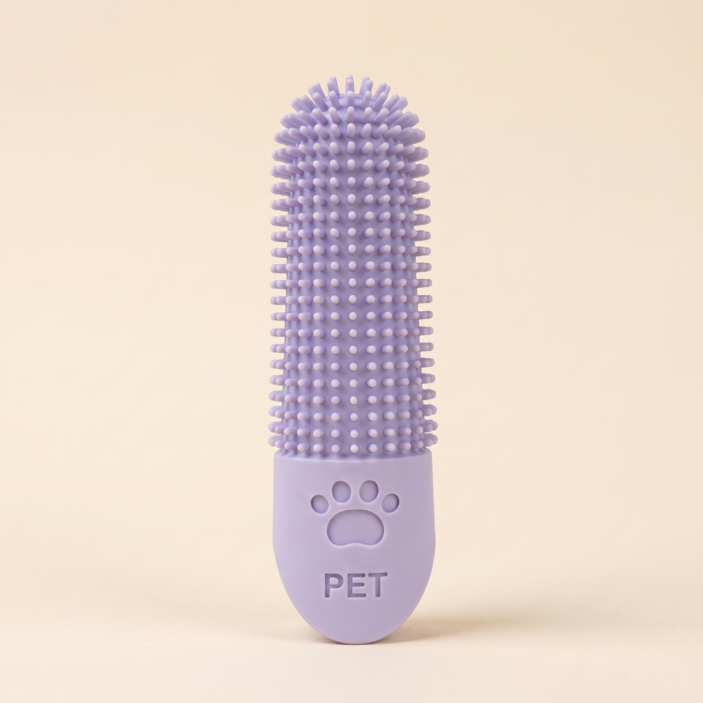 360 Degree Silicone Finger Toothbrush - purple