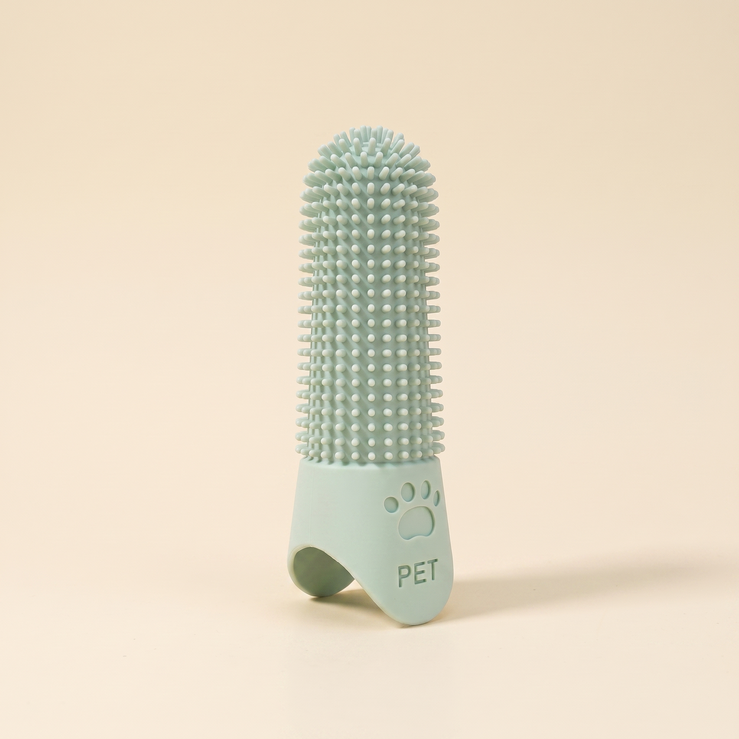 360 Degree Silicone Finger Toothbrush - green