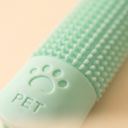 360 Degree Silicone Finger Toothbrush, close-up detail