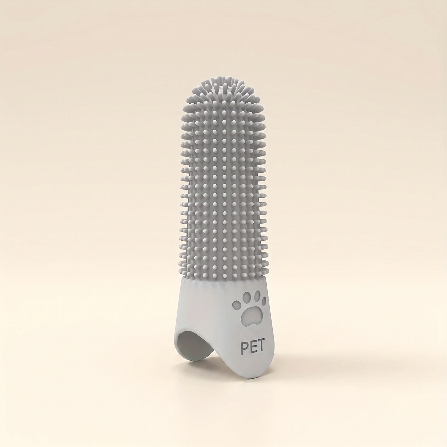 360 Degree Silicone Finger Toothbrush - grey