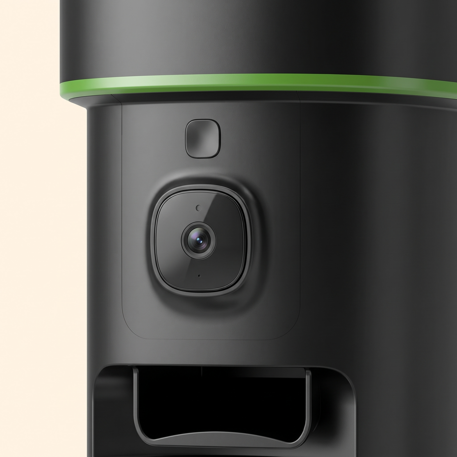 Smart Cat Feeder with 1080p Camera, close-up detail