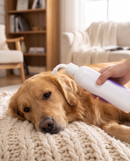 Gentle Ear Cleaning Solution, 118ml, in use at home