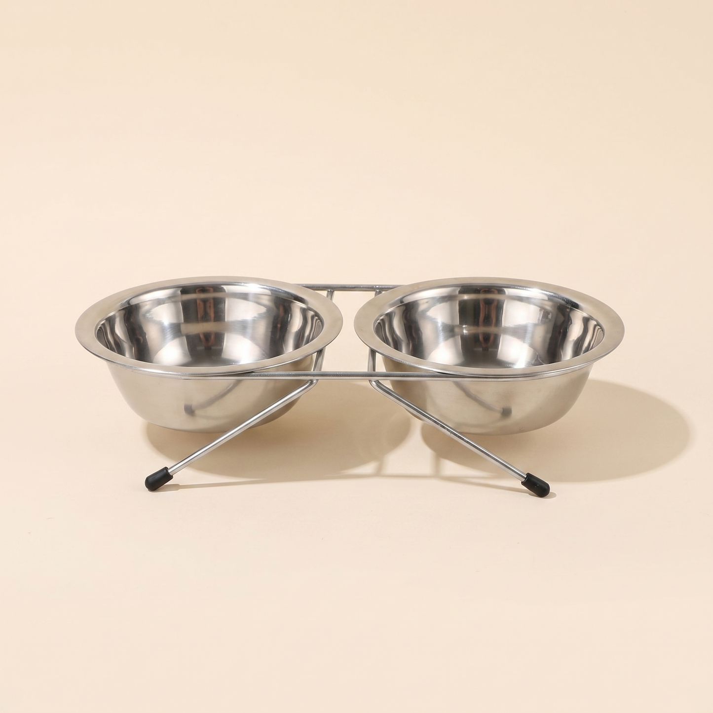 Elevated Double Bowl Feeder Stand, size small