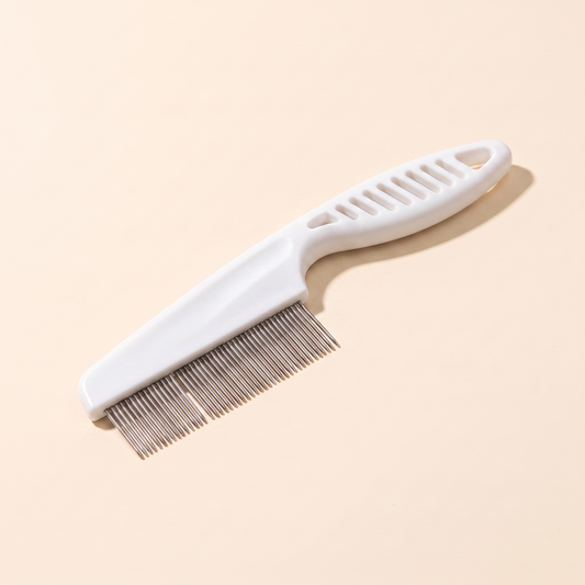 Fine-Tooth Flea Comb for Dogs and Cats