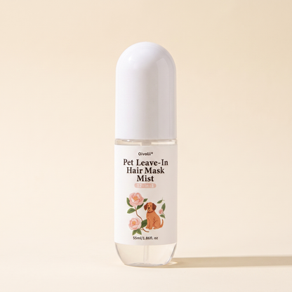 Oatmeal and Aloe Pet Conditioner - Oivolii Pet Leave-In Hair Mask Mist 12-in-1, 55 ml variant