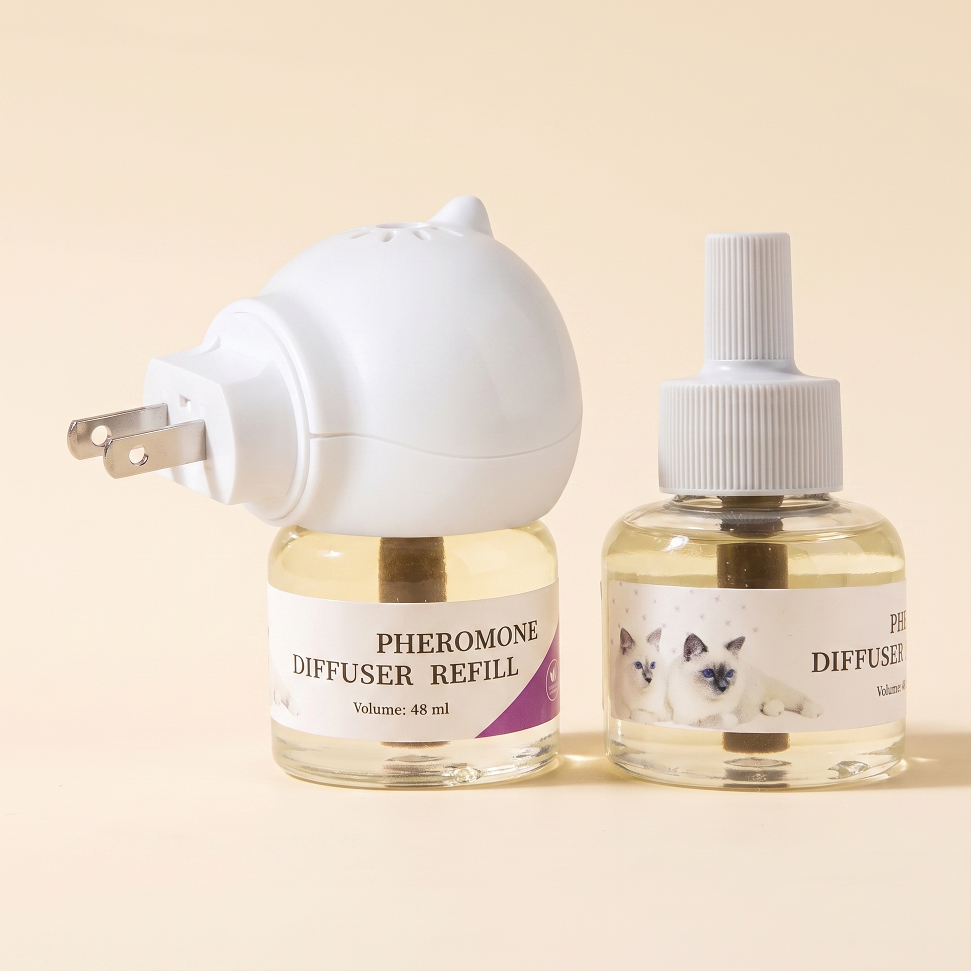 Calming Pheromone Diffuser with Refill - US plug