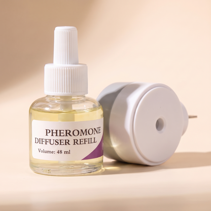 Calming Pheromone Diffuser with Refill, close-up detail