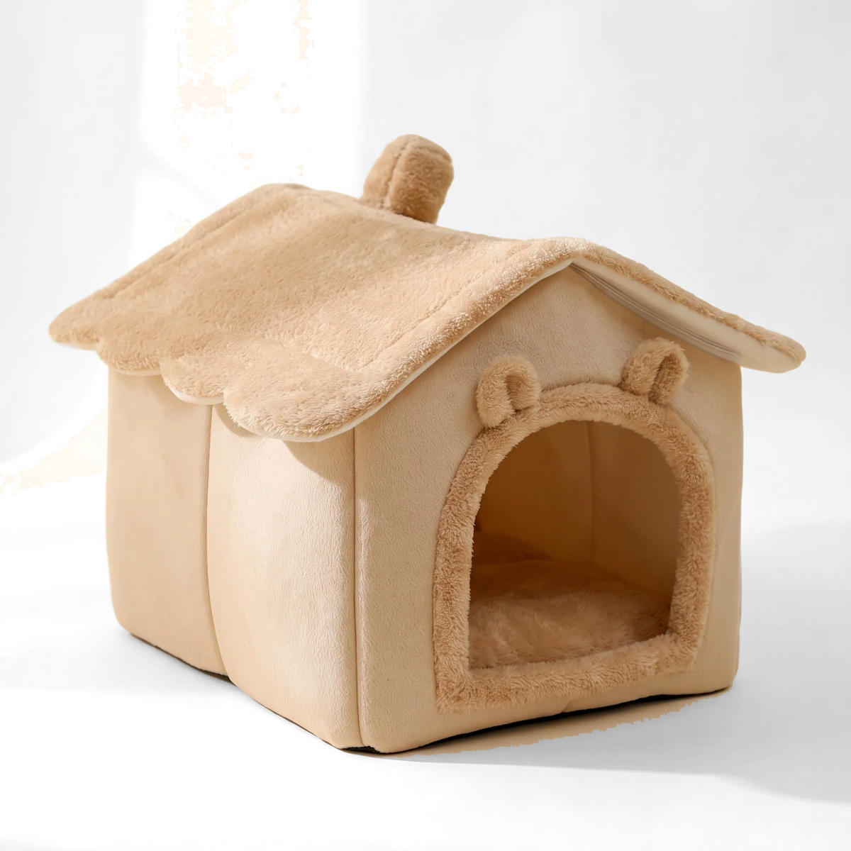 House-Shaped Cat Cave Bed